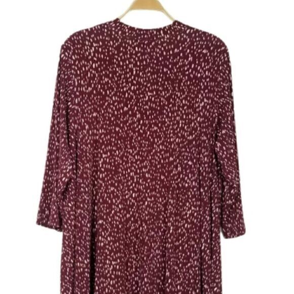 BOUTIQUE Polka Dot Printed Choker Neck Swing Dress - Picture 8 of 9